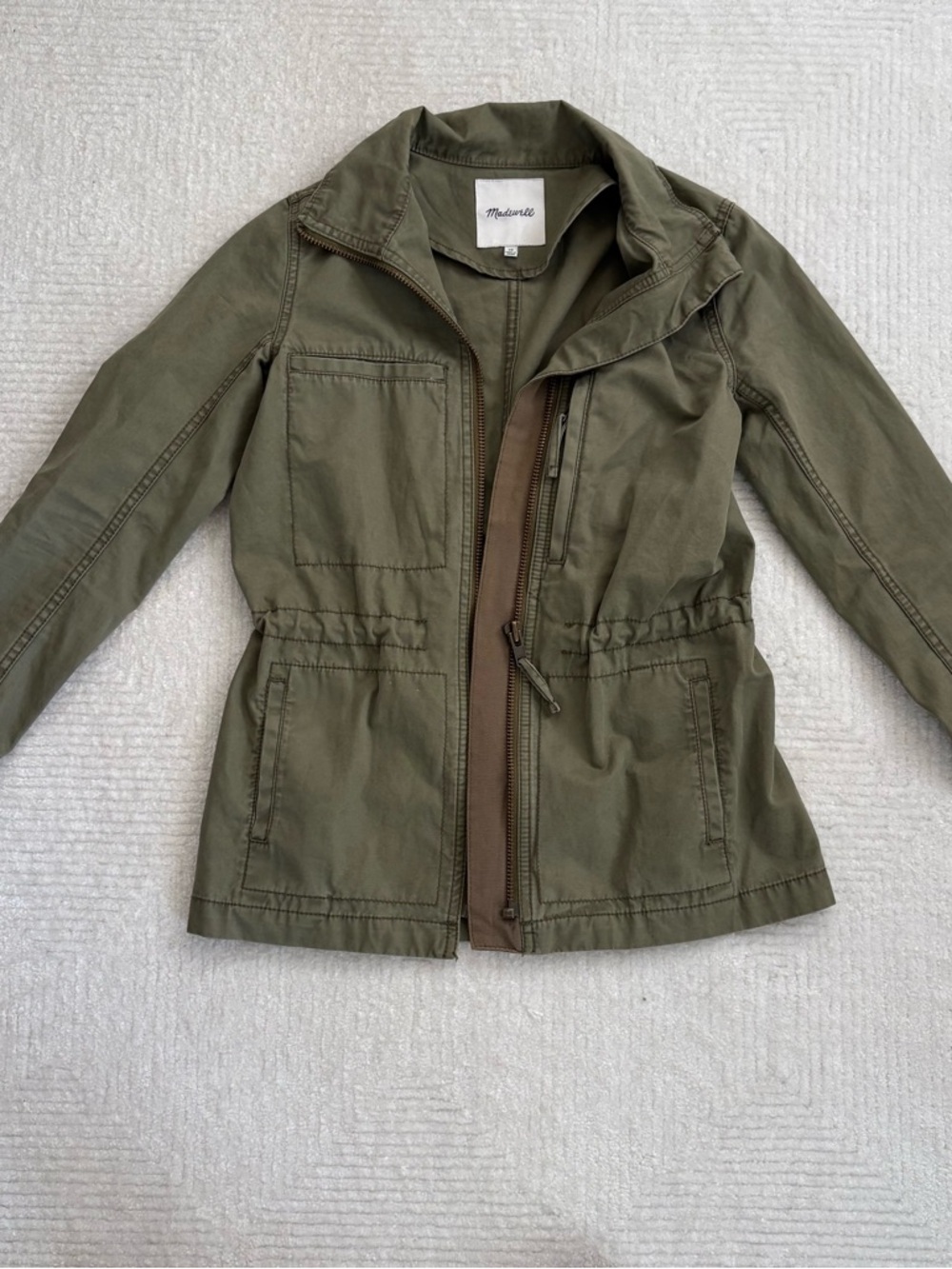 Madewell Olive Green Utility Jacket